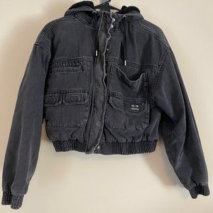 Urban Outfitters Black Utility Jacket